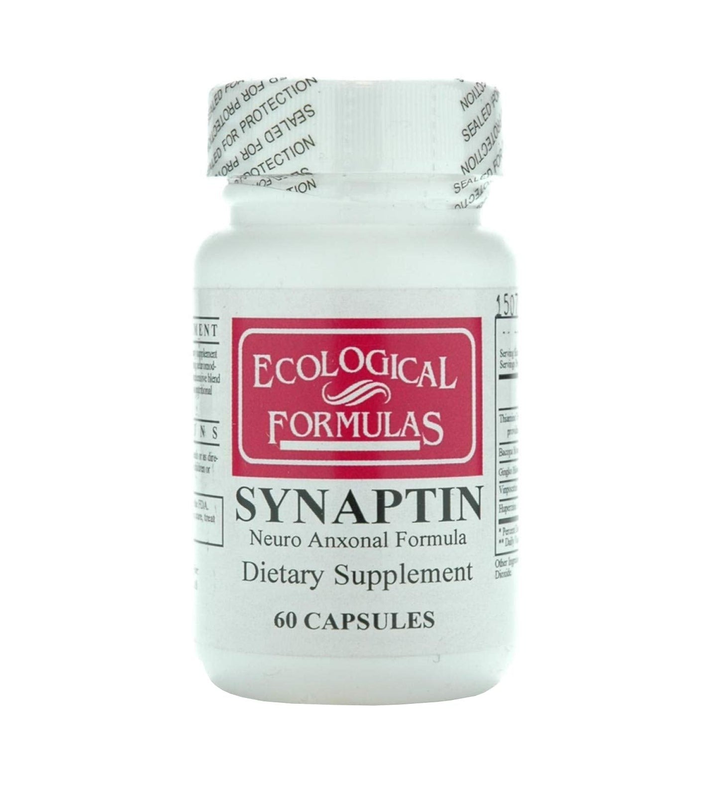 Ecological Formulas Synaptin Neuro Anxonal Formula, White, 60 Count Ecological FormulasAu supplements