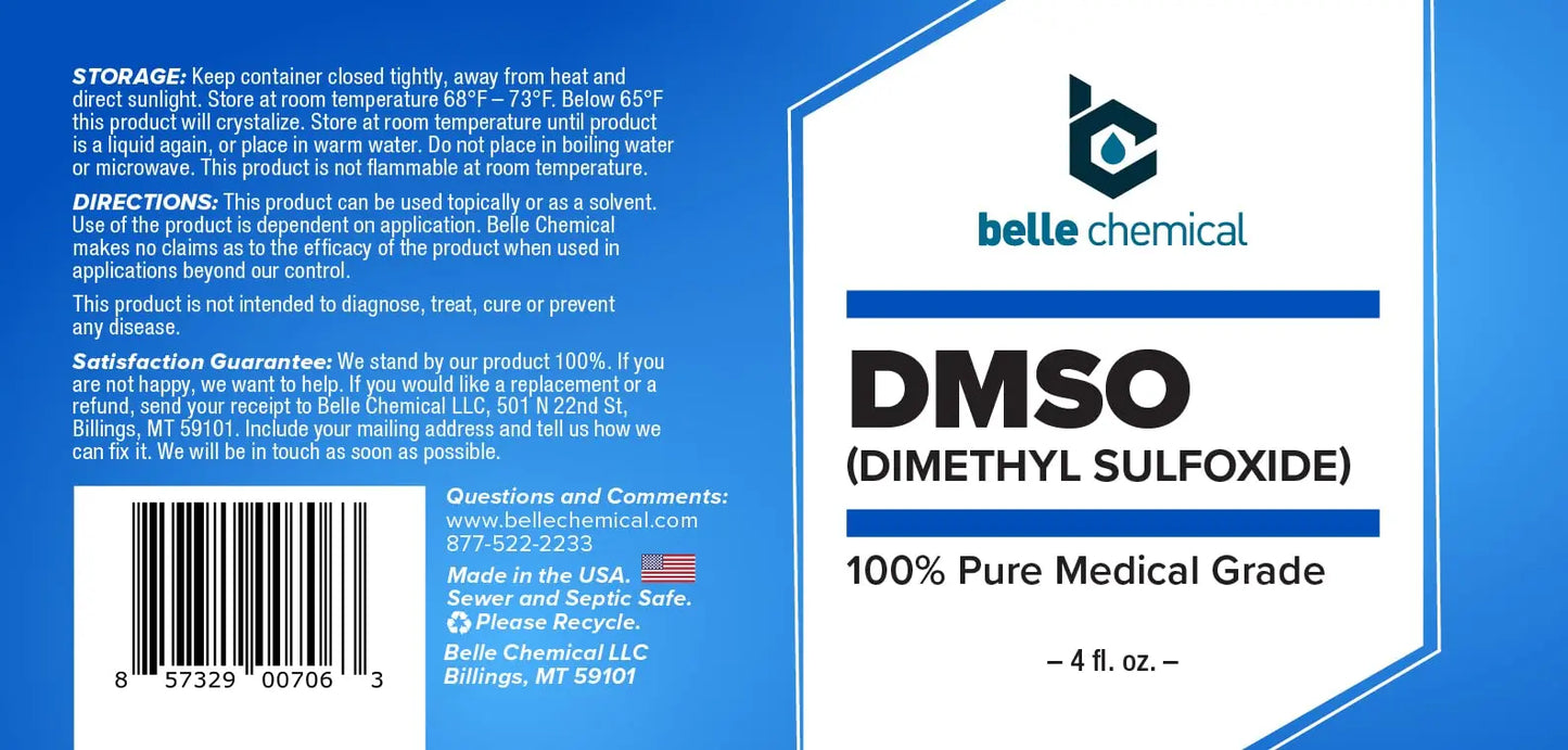 DMSO Belle Chemical buy supplements Au