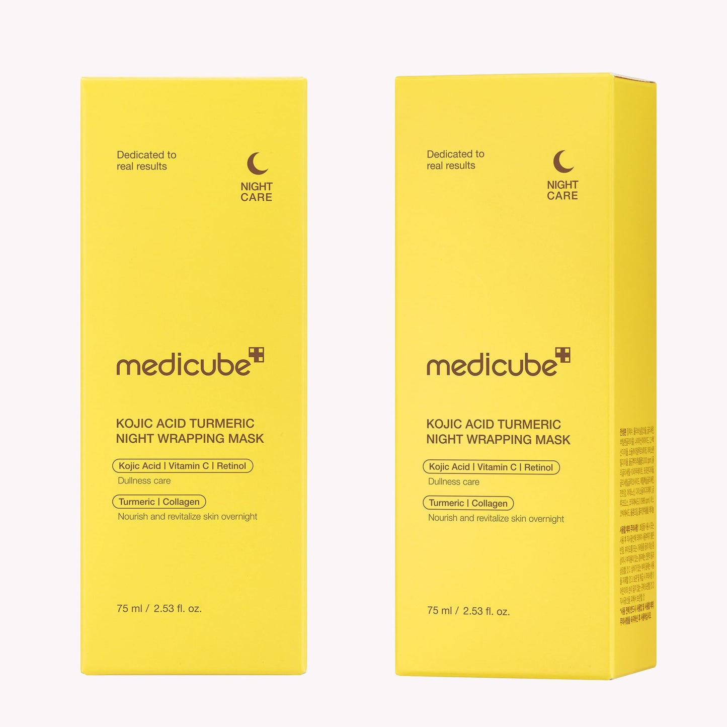 medicube Wrapping Mask Kojic Acid, Turmeric, Vitamin C Overnight Peel Off Facial Mask | Brighten & Defends Against Skin Stress for a Clear, Glowing Complexion | Korean Skin Care, 2.53 fl.oz medicube buy supplements Au