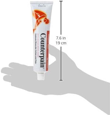 Counterpain® Warm Balm for Temporary Relief of Minor Muscular Aches and Pain, Methyl Salicylate, Levomenthol, Eugenol, Made in Indonesia Counterpain Au supplements