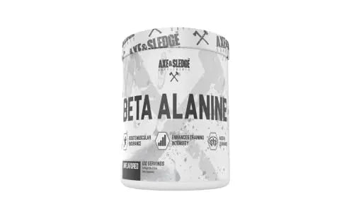 Axe & Sledge Supplements Beta Alanine Basics Powder, Supports Endurance, Performance Axe & SledgeAU supplements