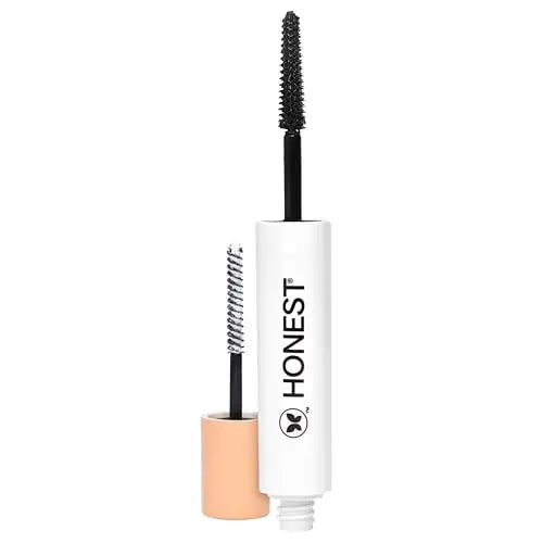 Honest Beauty 2-in-1 Extreme Length Clean Mascara + Lash Primer | Lengthening + Volumizing | Cruelty Free + Safe for Sensitive Eyes | Black, .27 fl oz Honest Beauty AU supplements