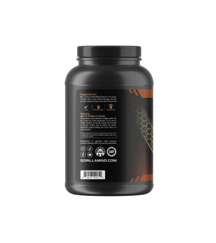 Gorilla Mode Premium Whey Protein - Chocolate / 25 Grams of Whey Protein Isolate Gorilla Mind Au supplements