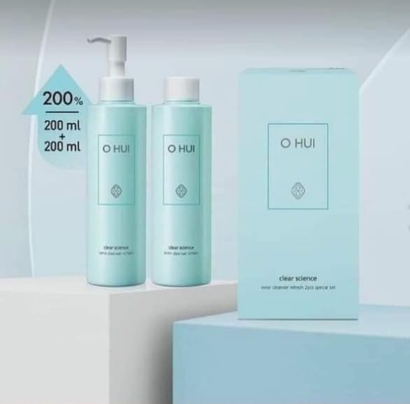 OHui Korea Personal Care Clear Science Inner Cleanser Refresh 200ml 2 Pcs Set Generic Au supplements