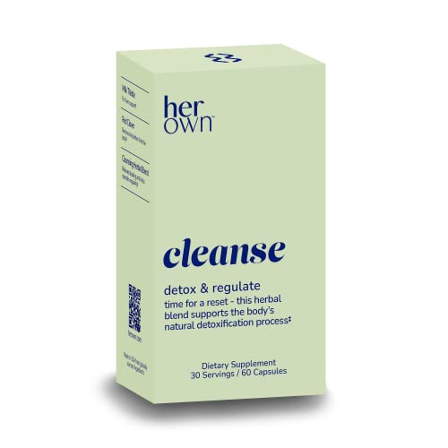 her own Cleanse, Gentle Detox, Supports Healthy Gut, Ocean Algae Cleanse, Prebiotic/Probiotic Blend her own Au supplements