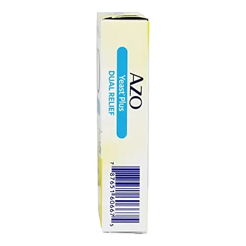AZO Yeast Plus Tablets 60 ea (Pack of 6) - Packaging May Vary AZO uk supplements