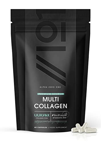 Multi Collagen Protein - Types I, II, III, V & X - Wild Caught Marine, Grass Fed Bovine, Eggshell Revive Naturals Au supplements