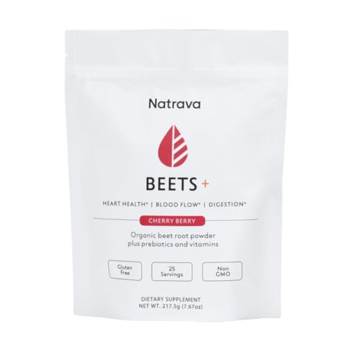 Natrava Beets+ | Organic Beet Root Powder, Vitamins, and Prebiotics | Supports Healthy Natrava Au supplements