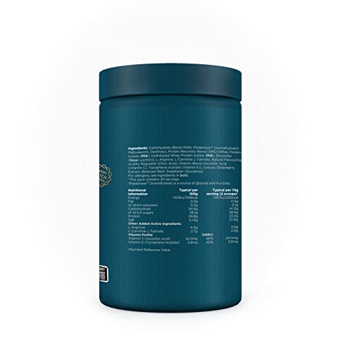 Kinetica Recovery Powder, Post Workout Drink, Muscle Repair and Energy Store Replenisher, 20 Servings, Wild Berry, 1.5kg Kinetica Au supplements