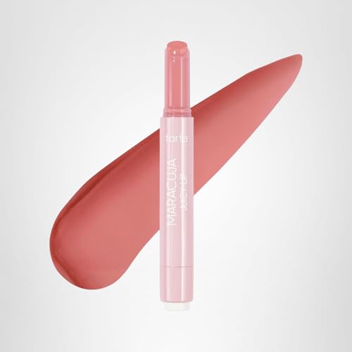 tarte maracuja juicy lip balm gloss – Viral Nourishing Lip Butter Color with High-Shine Hydration, Skincare Infused with Vitamin E, Vegan & Cruelty-Free, full size, Rose tarte Au supplements