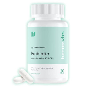 Bettervits Probiotic Complex | 30B CFU | Gut Health | Digestion | Bloating | IBS Bettervits Au supplements