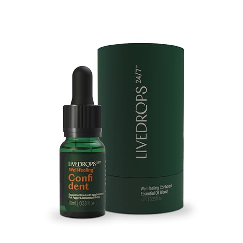 LIVEDROPS 24/7 Well-Feeling Confident Essential Oil Blend Livedrops 24/7 Au supplements