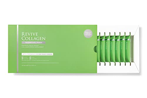Revive Collagen 2500mg Plant Based Vegan Collagen with Added Vitamin B, C, D & E, Improved Skin, Hair & Nails Revive Collagen Au supplements