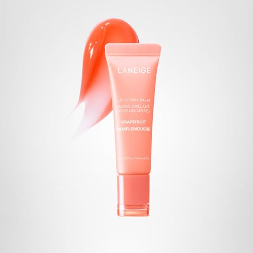 LANEIGE Lip Glowy Balm, Grapefruit: Sheer Tinted Lip Moisturizer with Shea Butter, for Hydrating Shine & Soft Lips LANEIGE Au supplements