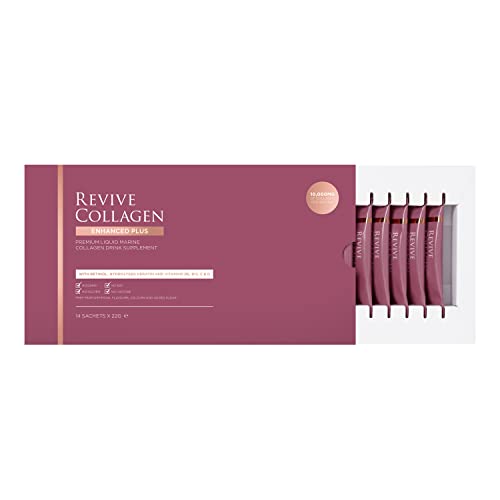 Revive Collagen Enhanced Plus 10,000mg Hydrolysed Marine Collagen Drink with Added Vitamin A & C Revive Collagen Au supplements
