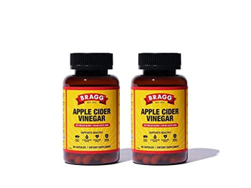 Bragg Apple Cider Vinegar Capsules - Vitamin D3 & Zinc - 750mg of Acetic Acid – Immune Bragg Au supplements