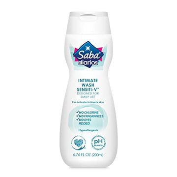 Saba Sensiti-V Intimate Wash, Feminine Hygiene Wash, 6.76 fl oz (Pack of 6) Saba Au supplements