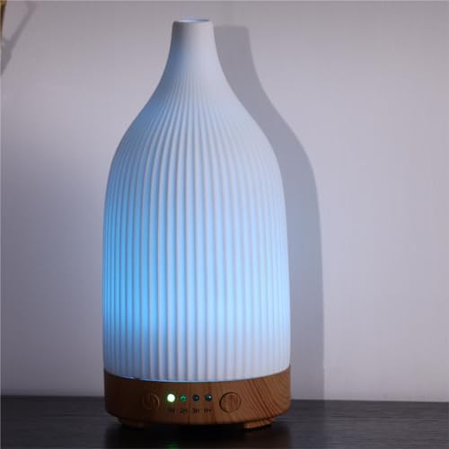 Coolego Ceramic Diffuser, 100ml Essential Oil Diffuser Ultrasonic Cool Mist Aromatherapy Diffuser CoolegoUS supplements