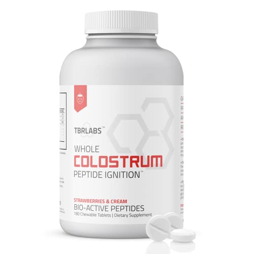 Bovine Colostrum Chewable Tablets - TBR Labs - with Immunoglobulins and Lactoferrin TBR Labs Au supplements