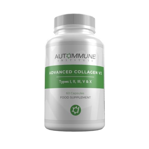 Advanced Collagen V2.Type I, II, III, V and X Hydrolysed Collagen Supplement with Vitamin C Autoimmune Institute Au supplements