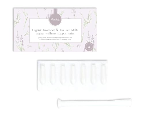 Femallay Organic Lavender and Tea Tree Oil Vaginal Cleansing Suppositories for Hygiene Femallay Au supplements