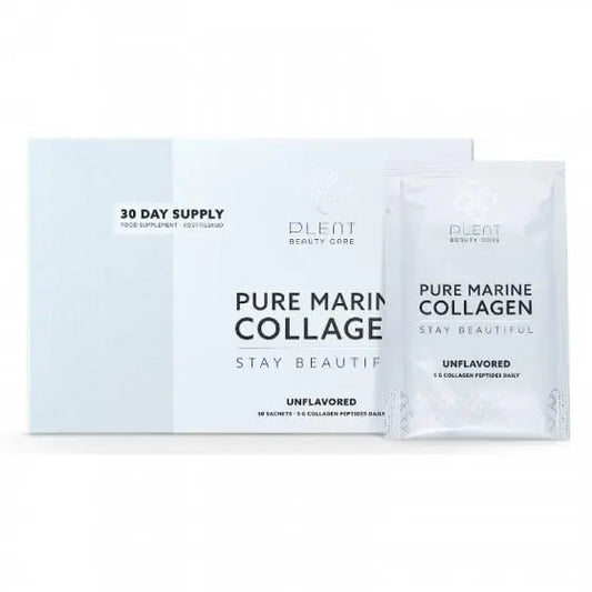Plent Pure Marine Collagen Unflavoured - Stay Beautiful - 5G Collagen Peptides Daily - 30 Sachets PlentAU supplements