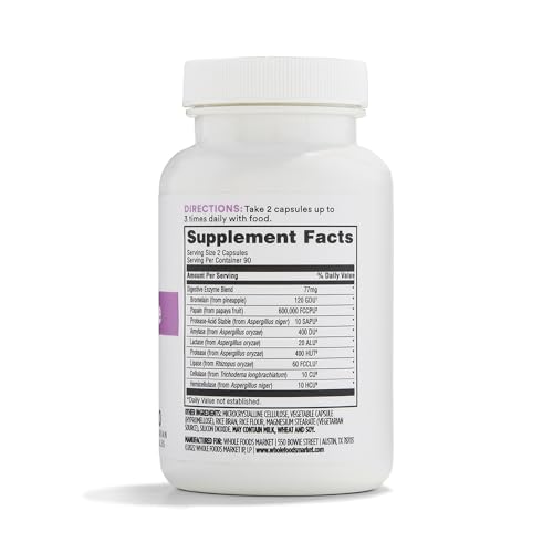 365 by Whole Foods Market, Wholezyme, 180 Count 365 by Whole Foods Market Au supplements