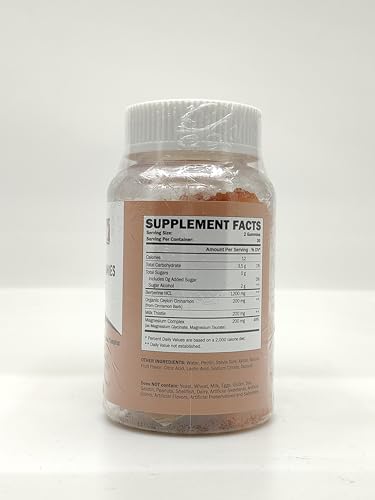 GREABBY Berberine Gummies 1200mg with Ceylon Cinnamon, Milk Thistle & Magnesium GREABBY Au supplements