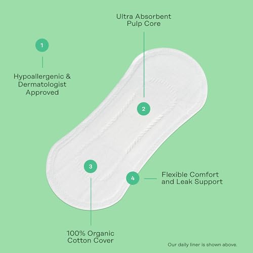 The Honey Pot Company - Non-Herbal Everyday Panty Liners - Organic Pads for Women - Cotton Cover The Honey Pot Company Au supplements
