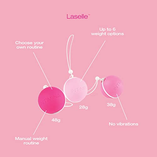 INTIMINA Laselle Weighted Exerciser Set - Women’s 3 Pelvic Floor Weights (28g, 38g, 48g) INTIMINA Au supplements