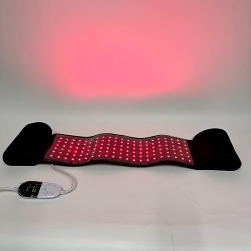 Red Light Therapy Belt, 2 in 1 LED Red & Infrared Light Therapy Flexible Wearable Pad for Body Back Okyna Au supplements