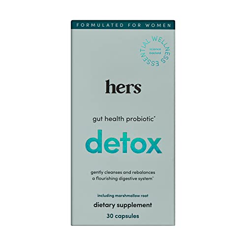 Hers Detox Supplement - Women's Probiotic Supplement for Detoxing - Helps Support HIMS & HERS Au supplements