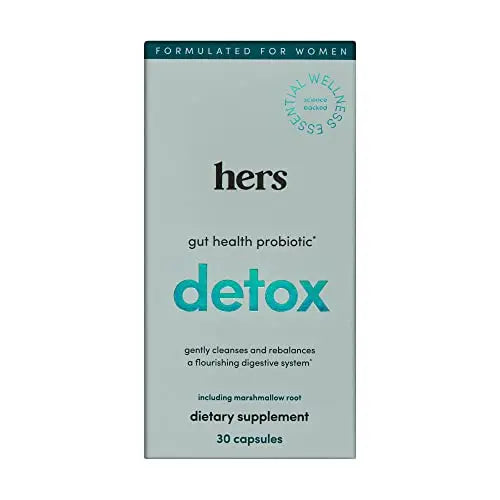 Hers Detox Supplement - Women's Probiotic Supplement for Detoxing - Helps Support HIMS & HERS uk supplements