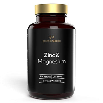 Protein Works - Zinc & Magnesium Supplement Tablets |Added Vitamin B6 | Combats Tiredness & Fatigue Protein Works Au supplements