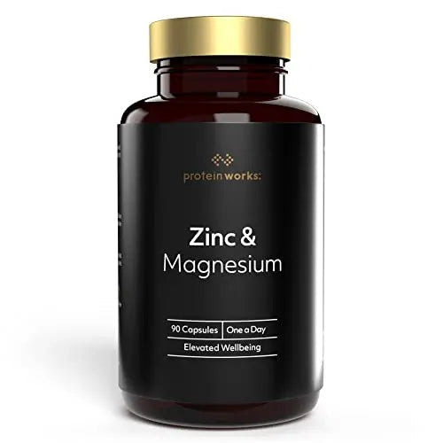 Protein Works - Zinc & Magnesium Supplement Tablets |Added Vitamin B6 | Combats Tiredness & Fatigue Protein WorksAU supplements