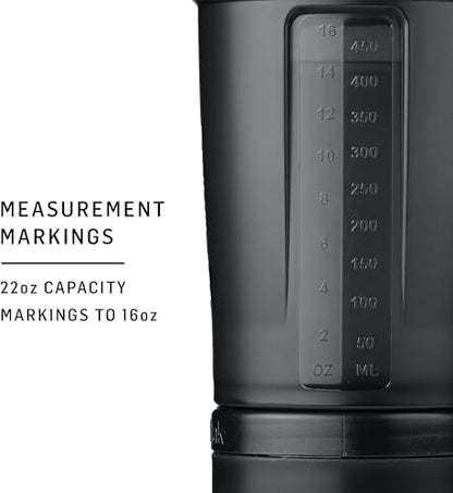 BlenderBottle Shaker Bottle with Pill Organizer and Storage for Protein Powder, Classic V2 ProStak System Blender BottleUS supplements