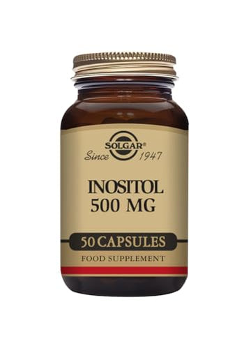 Solgar Inositol 500 mg Vegetable Capsules - Vitamin B8 - Vegan, Vegetarian, Kosher SOLGAR Au supplements