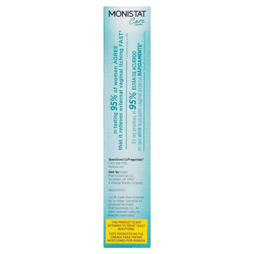 Monistat Care Maximum Strength Instant Itch Relief Cream, 1 Ounce each (Value Pack of 5) My Store Au supplements