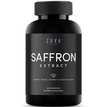Saffron Supplements - 100% Pure Saffron Extract Mood Enhancer for Women and Men ZuvaLabs Au supplements