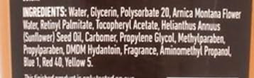 Robert Research Laborator Arnica Gel 7.5 oz Robert Research Laboratories Au supplements