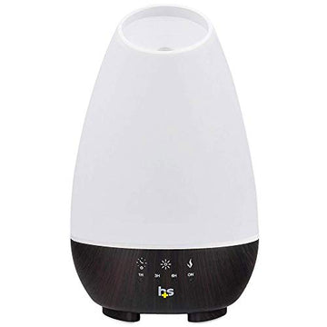 HealthSmart Essential Oil Diffuser, Cool Mist Humidifier and Aromatherapy Diffuser, FSA HSA Eligible with 500ML HealthSmart Au supplements