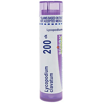 Boiron Lycopodium Clavatum 200CK, 80 Pellets, Homeopathic Medicine for Bloating and Gas Boiron Au supplements
