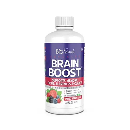 Bio Naturals Mental Boost Liquid Nootropic Supplement - Enhance Brain Performance Bio NaturalsAU supplements