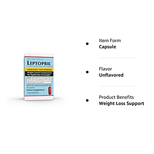 GENERIX LABORATORIES Leptopril- Dietary Supplement and Acute Metabolic Regulator Basic Research Au supplements