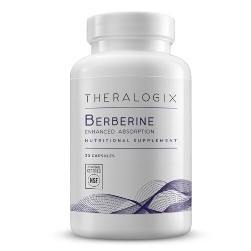 Theralogix Berberine Enhanced Absorption - 30-Day Supply - Made with Berberine Theralogix Au supplements