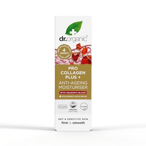 Dr Organic, Organic Pro Collagen with Dragons Blood, Natural, Vegan, Cruelty Free, Paraben & SLS Free, 50ml DR ORGANIC Au supplements