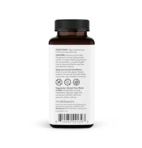 NeuroQ Daily Essentials Multivitamin – High‑Potency Brain & Body Support with Choline 550 mg, PQQ, CoQ10, Alpha Lipoic Acid LifeSeasons Au supplements