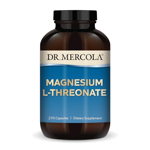 Dr. Mercola Magnesium L-Threonate, 90 Servings (270 Capsules), Dietary Supplement Dr. Mercola Au supplements