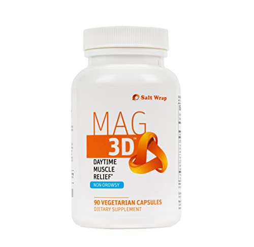 SaltWrap Mag 3D – Daytime (Non-Drowsy) Leg Cramp & Muscle Relief Support - Natural SaltWrap Au supplements