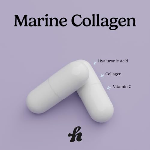 Humanz Collagen Capsules - Marine Collagen with Vitamin C - Collagen Supplements for Women & Men Humanz Au supplements